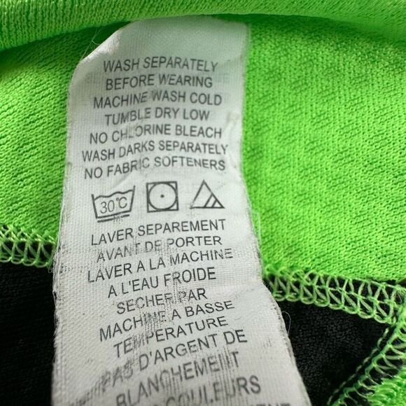 Brooks Running Women's L Equilibrium 1/4 Zip Performance Pullover Green Black - Picture 5 of 9